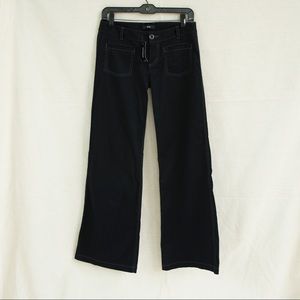 NWT Express casual black pants with grey stitching